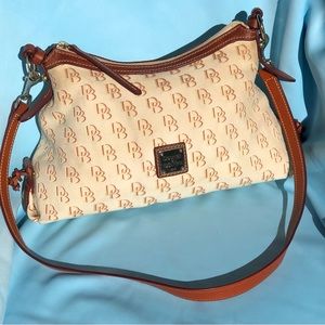 Dooney & Bourke Small East/West Slouch Bag 1975 Signature Anniversary Bag